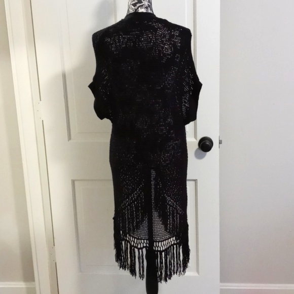 🖤Rock & Republic🖤 - Fringe Kimono Duster Cardigan - Picture 2 of 14